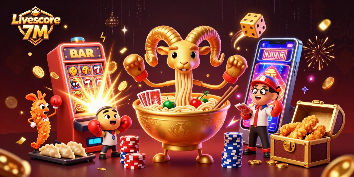 Watch Livescore 7M unfold with thrilling casino action featuring vibrant characters and dynamic game elements.