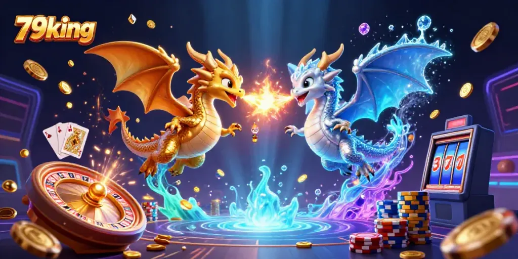 Experience thrilling 79king action with powerful dragons, casino elements, and vibrant energy!
