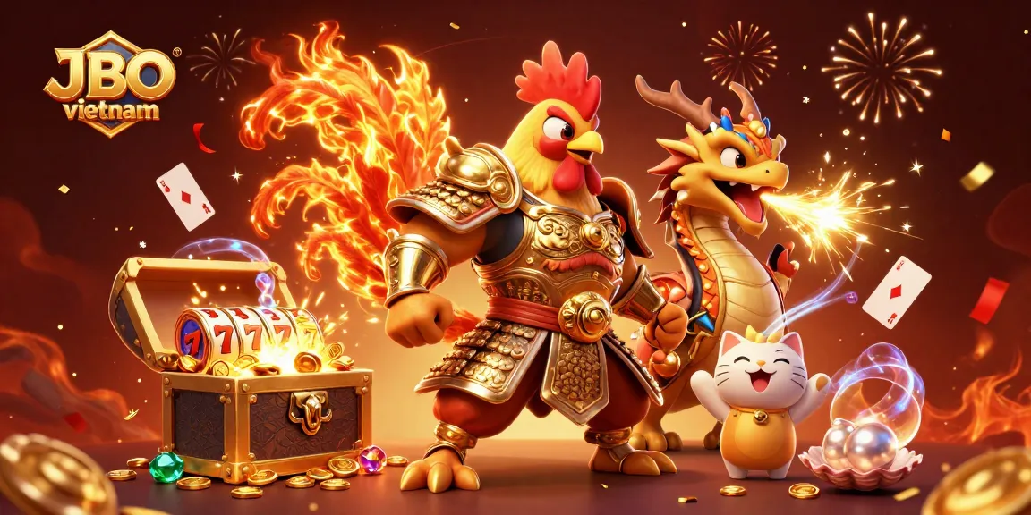 Engage with JBO vietnam's thrilling slots scene featuring unique characters and dynamic gaming elements.
