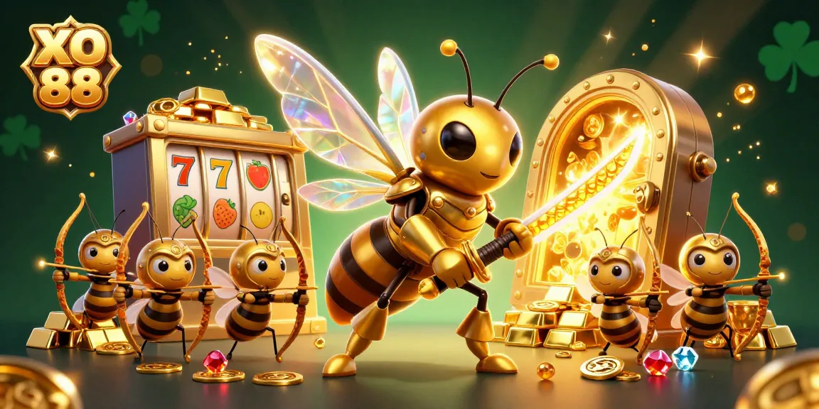 Experience thrilling wins at XO 88 with vibrant slot reels and a dazzling treasure trove.