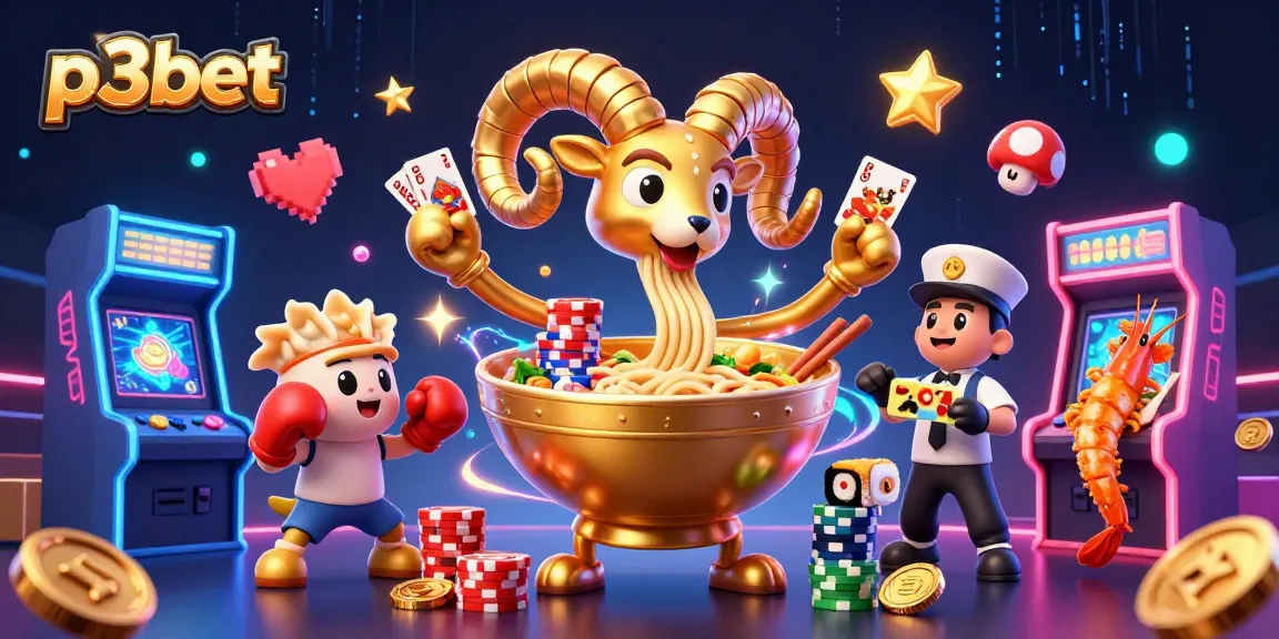 Engage in thrilling gameplay at p3bet with vibrant characters and dynamic casino elements.