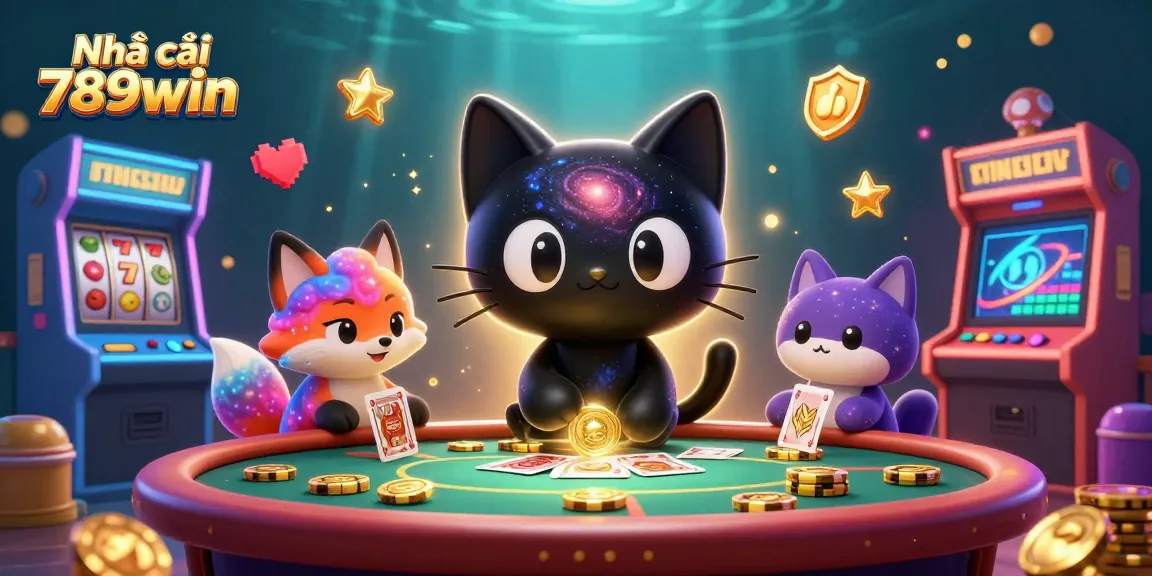 Engage with Nhà cái 789win's thrilling cosmic casino experience with captivating characters and gaming elements.