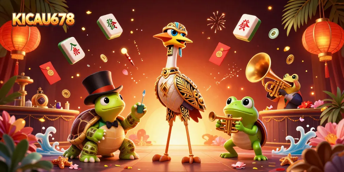 KICAU678 awakens with excitement at the roaring twenties casino with vibrant characters and rich gambling themes.