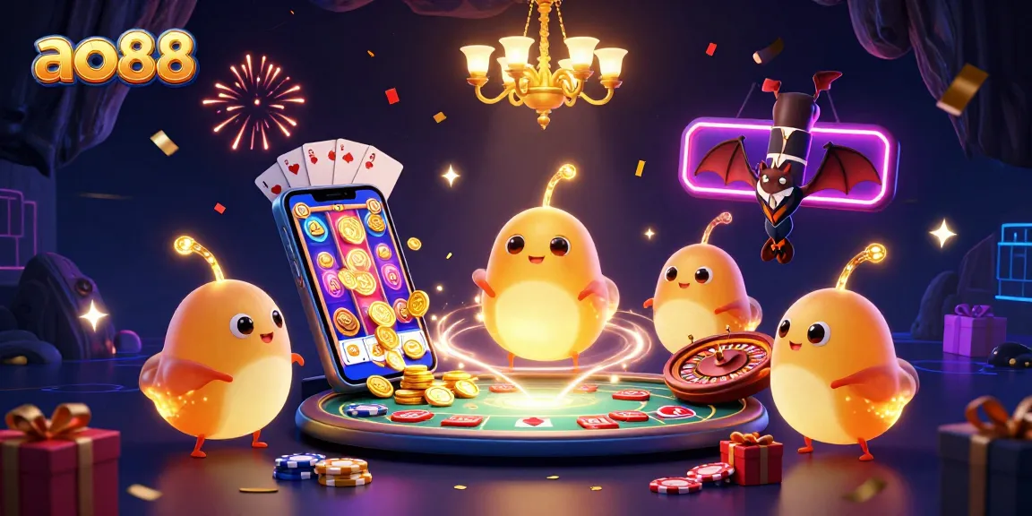 Experience the vibrant ao88 cave casino where glowworms illuminate slots and games in fun.
