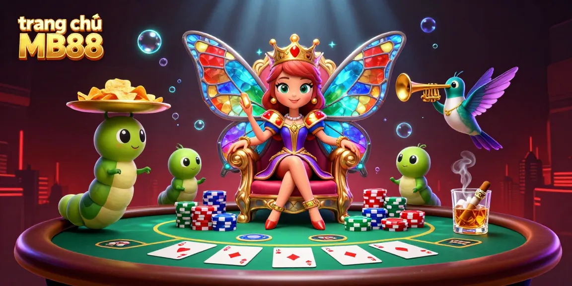 Experience excitement and strategy with the stunning trang chủ MB88 casino scene showing vibrant poker action.