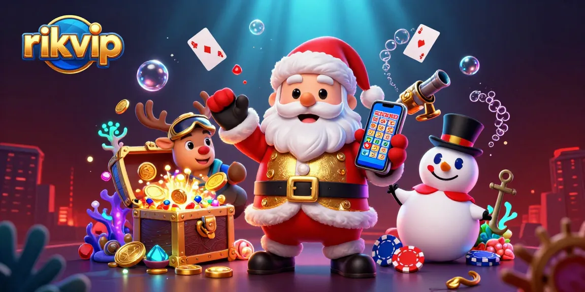 Experience the excitement of rikvip with lively characters and jackpot action in a vibrant casino scene.