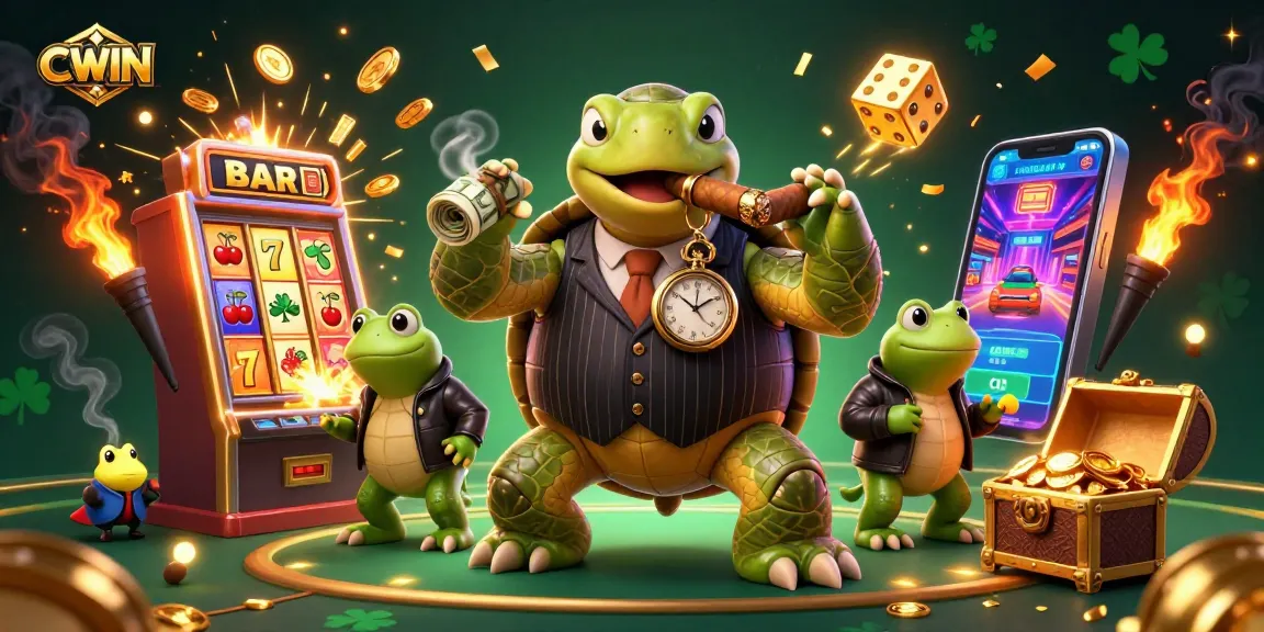 CWIN offers thrilling casino experiences with vibrant characters and jackpot excitement.