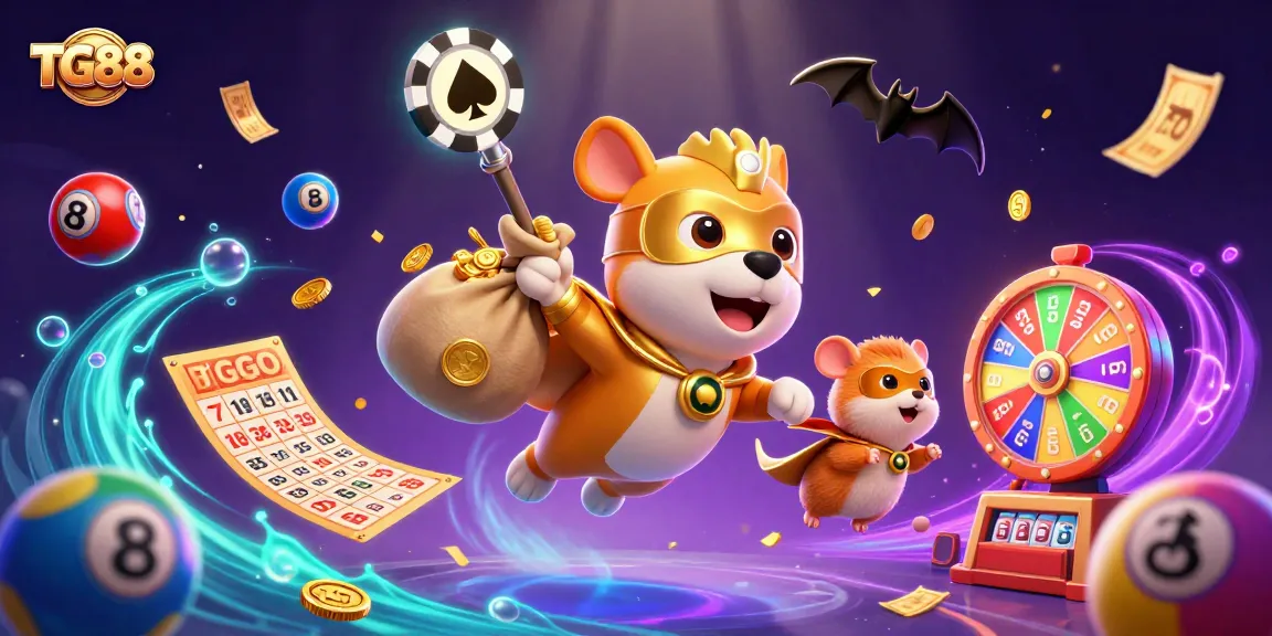 Experience non-stop fun with TG88 as the superhero dog delivers thrilling games and adventures.