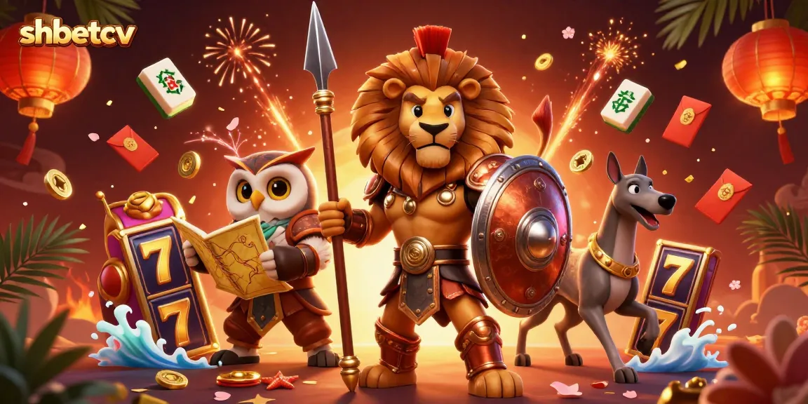 Experience thrilling gameplay at shbetcv with exciting slot reels and vibrant characters.