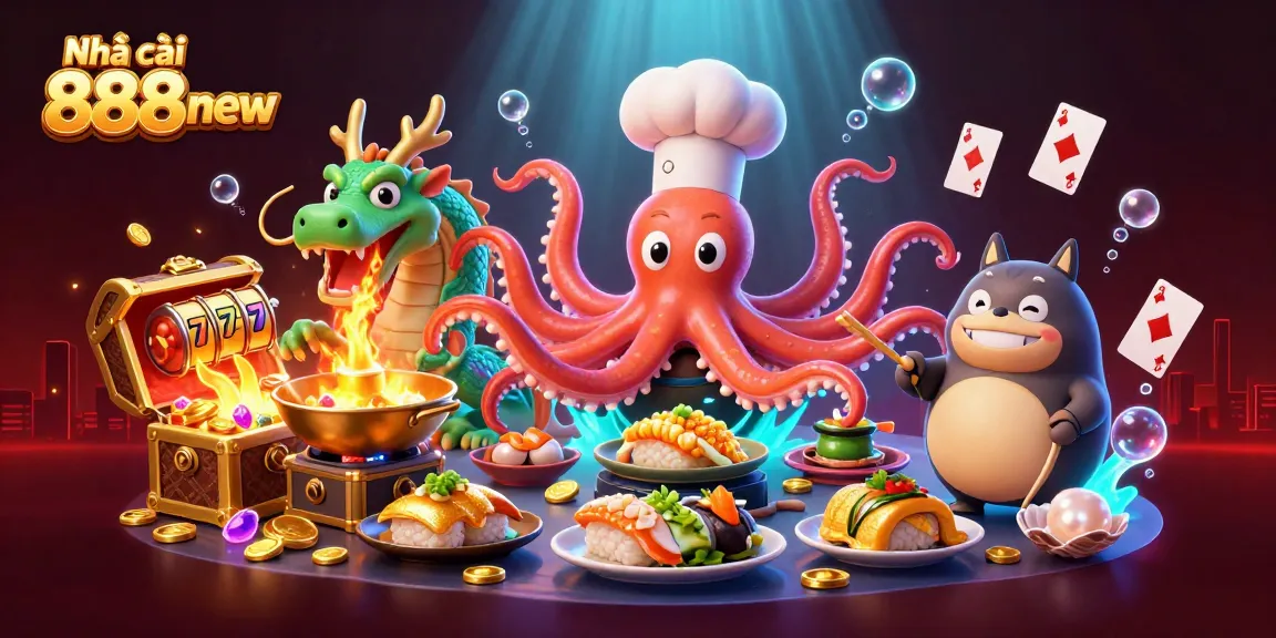 Engage with the vibrant world of Nhà cái 888new, where lucky slots and seafood magic intertwine.