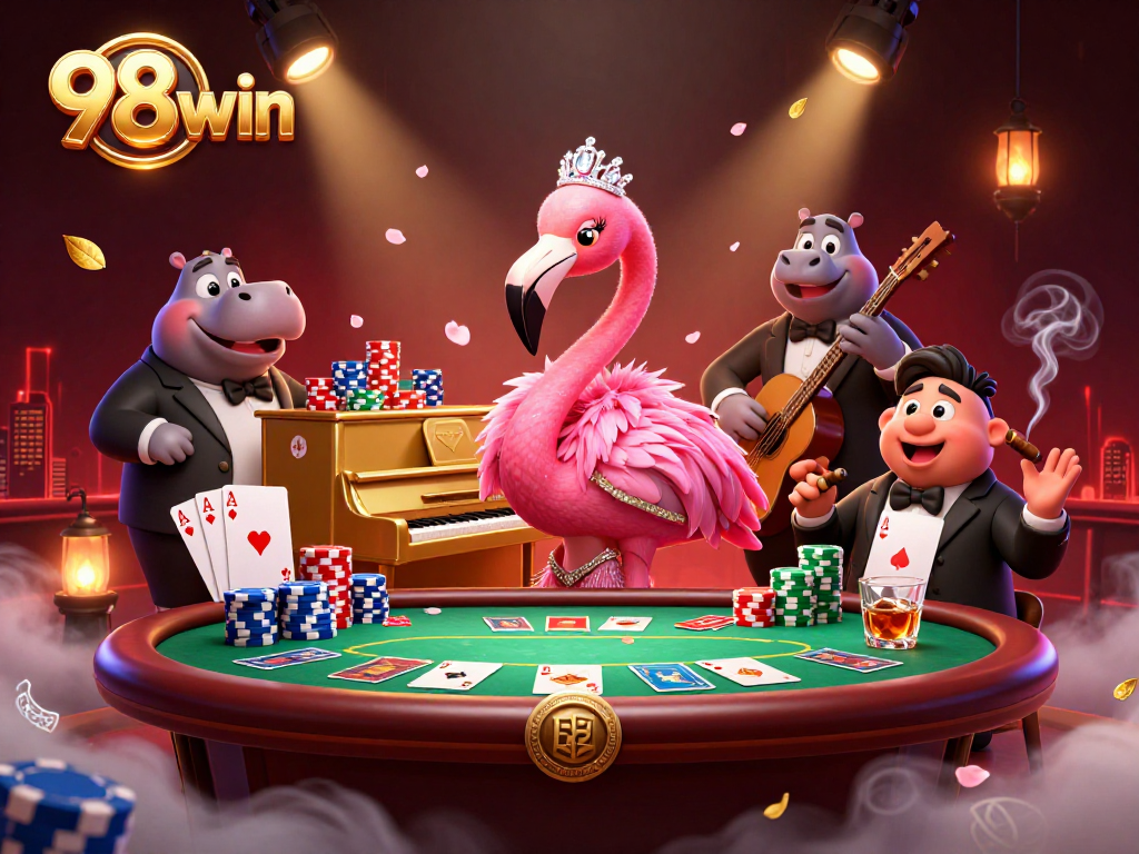 Experience thrilling fun at 98win with vibrant casino games and lively characters!
