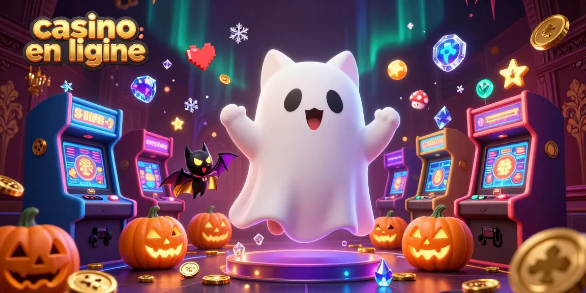 Jouez et gagnez avec le casino en ligne, dans une scène pleine de fantaisie et d'animations captivantes.
