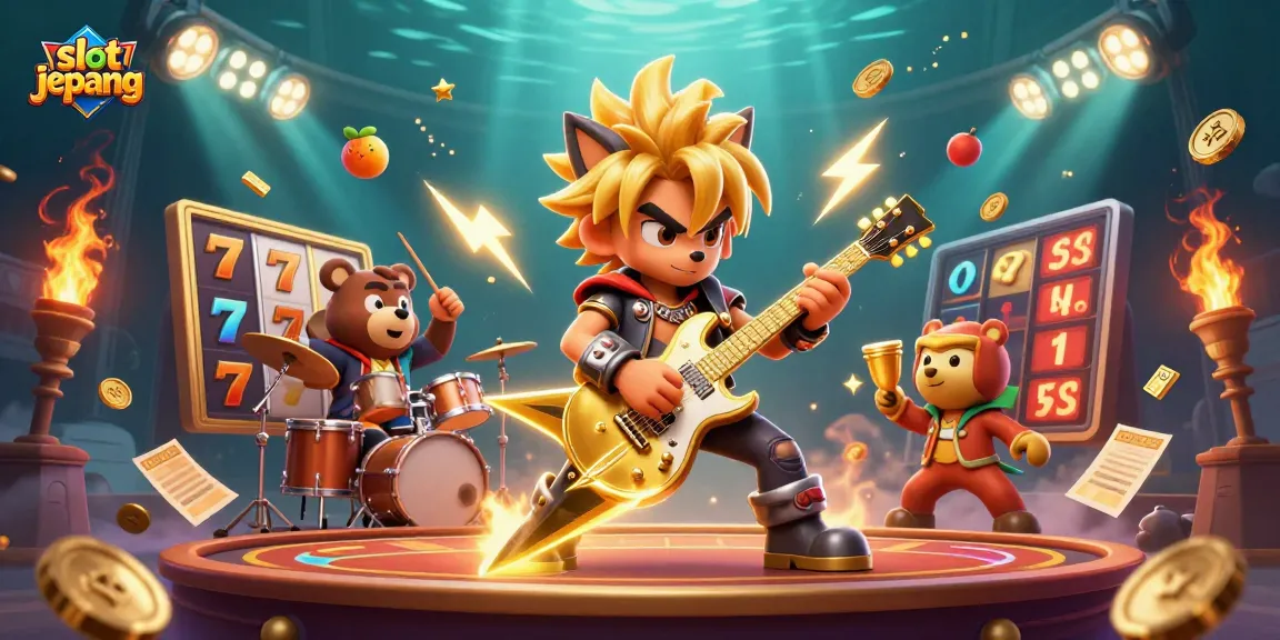 Experience thrilling gameplay with slot jepang elements, showcasing vibrant characters in an engaging casino scene.